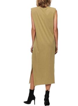 Robe Only Silla Beige pour Femme