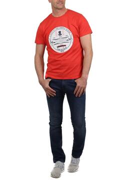 T-Shirt El Pulpo New Legend Rouge pour Homme