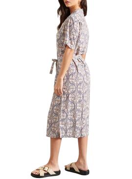 Robe Superdry Printed Blanc pour Femme