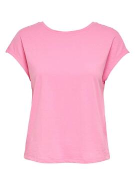 T-Shirt Only Ama Life Rosa pour Femme