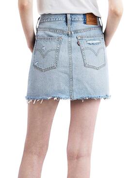 Jupe Levis Deconstructed Bleu Femme