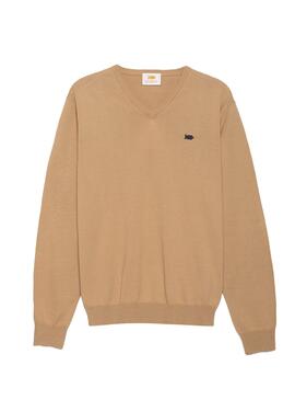 Pull Klout Pico Camel pour Homme