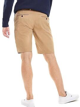 Short Tommy Jeans Essential Chino Marron Homme 