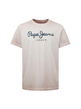 T-Shirt Pepe Jeans West Sir Blanc pour Homme