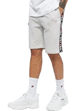 Short Fila Tristan Gris Homme