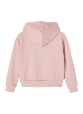 Sweat Name It Licn Rose Clair pour Fille