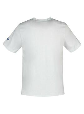 T-Shirt North Sails Les Voiles Blanc pour Homme