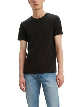 T-Shirts Levis Pack 2 Noir pour Homme