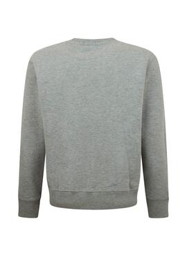 Sweat Pepe Jeans Dylan Gris pour Homme