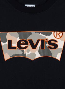 T-Shirt Levis Camo Noire pour Garçon