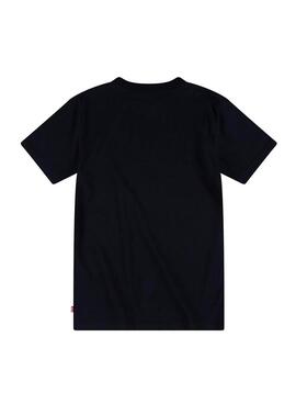 T-Shirt Levis Camo Noire pour Garçon