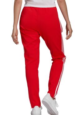 Pantalon Adidas Primeblue SST Rouge pour Femme