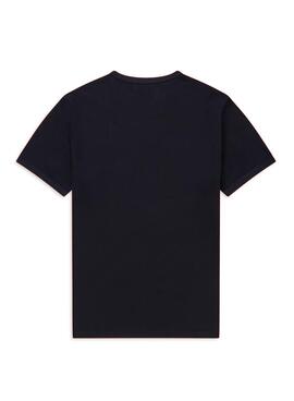 T-Shirt Fred Perry Ringer Bleu marine pour Homme