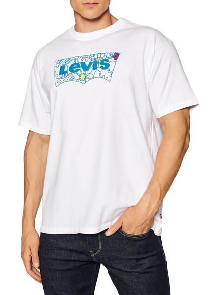 T-Shirt Levis The Original Tee Blanc Homme