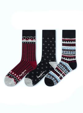 Pack 3 Chaussettes Pepe Jeans Artie