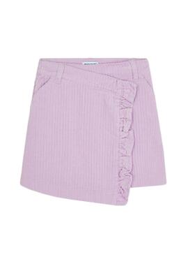 Jupe Mayoral Corduroy Lilas pour Fille
