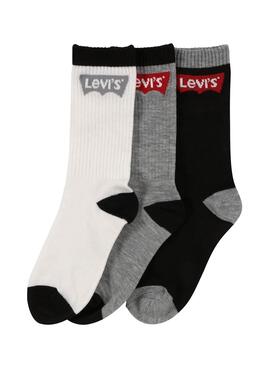 Chaussettes Levis Box Tab High Multicolore