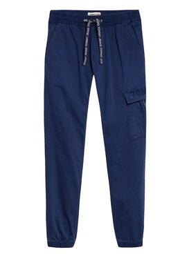 Pantalon Tommy Jeans Scanton Cargo Bleu Homme