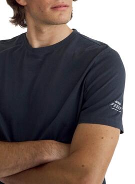 T-Shirt Ecoalf Andermalf Bleu Marine pour Homme