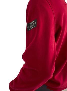 Sweat Ecoalf Barderalf Rouge pour Homme