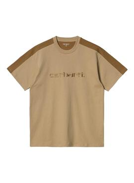 T-Shirt Carhartt Tonare Camel pour Homme