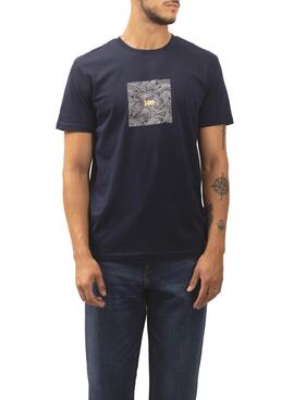 T-Shirt Klout Isobaras Bleu Marine pour Homme