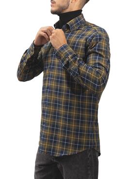 Chemise Klout Hipster Vert pour Homme