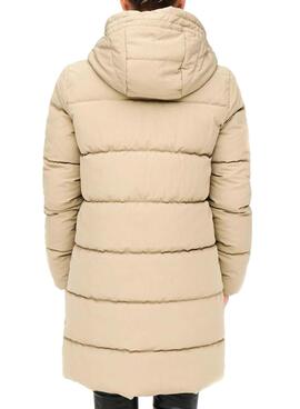 Veste Only Dolly Puffer Beige pour Femme
