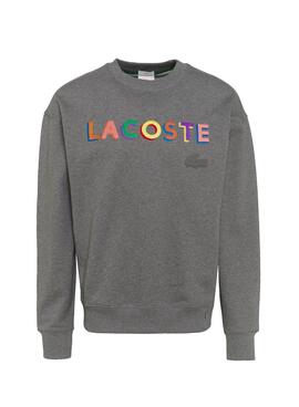 Sweat Lacoste Live Gris Unisexe