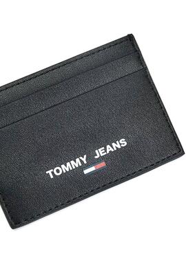 Portefeuilles Tommy Jeans Noire Avec Logo pour Homme