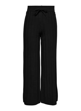 Pantalon Only New Tessa Wide Noire pour Femme