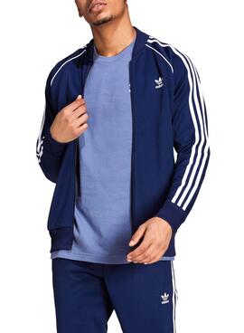 Veste Adidas Adicolor Classics Inox Bleu Homme