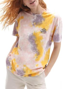 T-Shirt Vans Wm Mascy Grunge Multicolore Femme