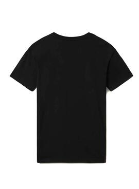 T-Shirt Napapijri Salis Noire pour Homme