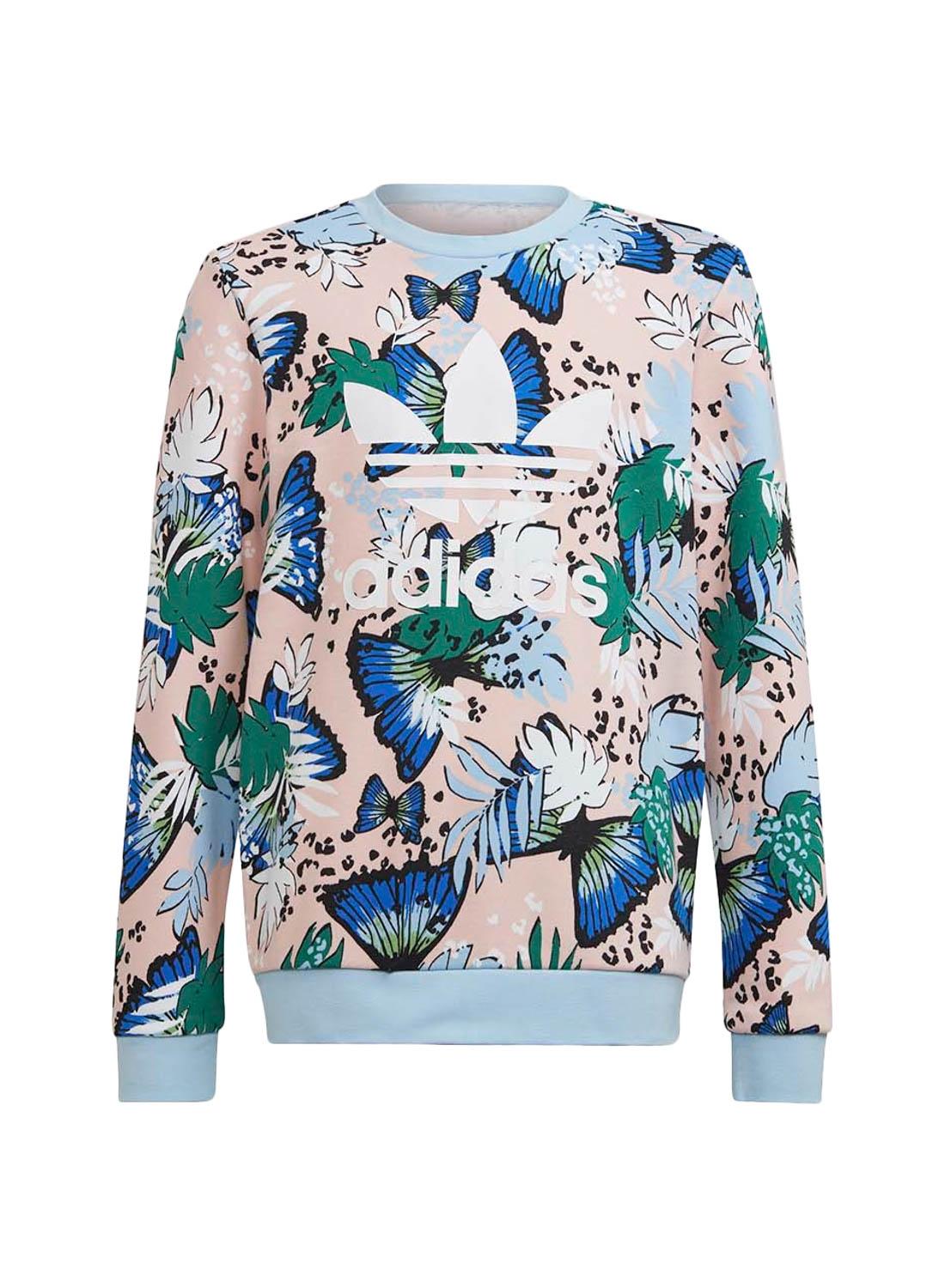 Sweat adidas femme fleur online