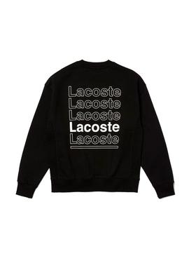 Sweat Lacoste Live Noire pour Femme