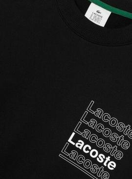 Sweat Lacoste Live Noire pour Femme