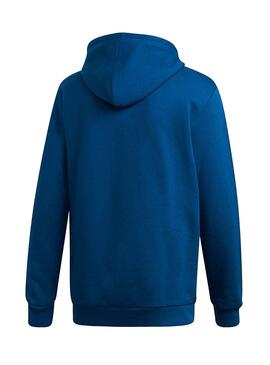 Sweat Adidas Trefoil Hoodie Bleu Homme Leyend