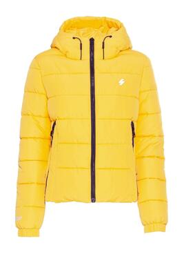 Veste Superdry Esprit Sports Jaune Femme