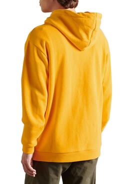 Sweat Superdry CL Soucre Jaune pour Homme