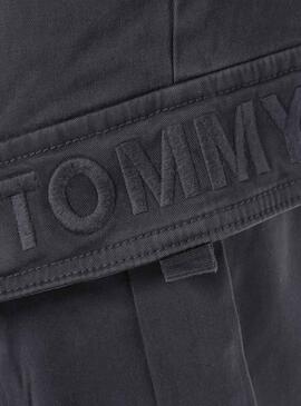 Pantalon Tommy Jeans Scanton Cargo Gris Homme