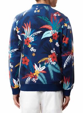 Sweat Napapijri Bellary Fantasy Bleu Hommes