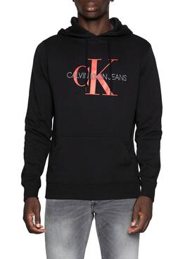 Sweat Calvin Klein Saisonnier Jumpsuitgramme Noire