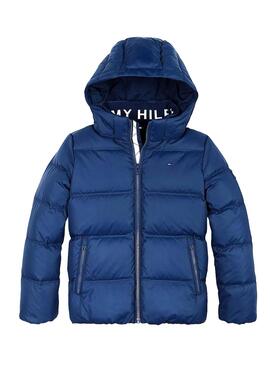 Veste Tommy Hilfiger Essential Down Bleu Garçon