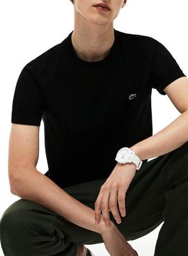 T-Shirt Lacoste TH6709 Noire pour Homme