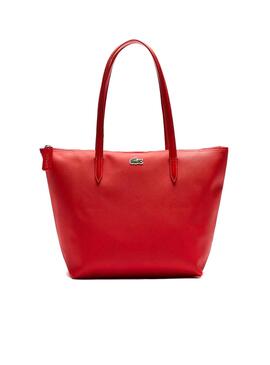Sac à main Lacoste Shopping Bag Rouge pour Femme