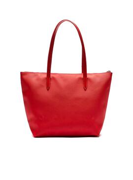 Sac à main Lacoste Shopping Bag Rouge pour Femme
