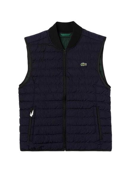 Gilet lacoste bleu marine best sale