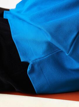 Polo Lacoste Classic Fit Bleu pour Homme