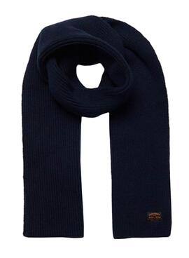 Echarpe Superdry Radar Bleu Marine pour Homme